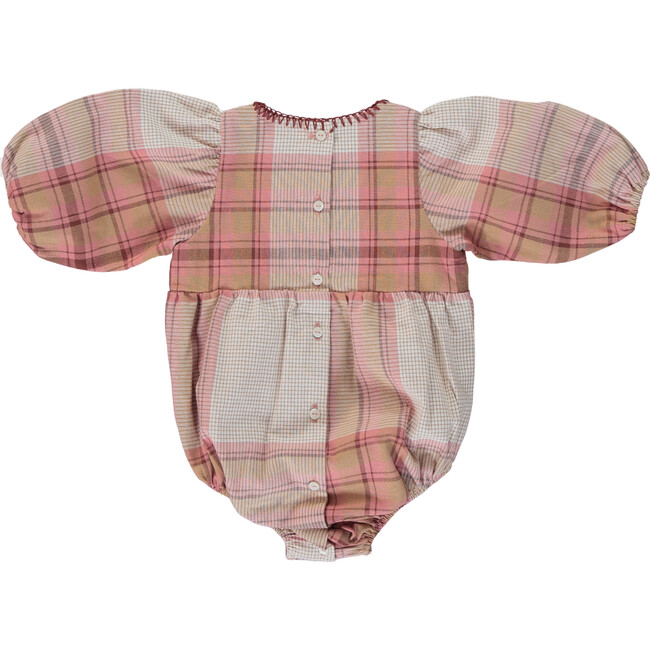 Linda Romper, Vintage Plaid - Rompers - 2