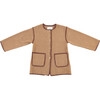 Astrid Coat, Saddle Brown - Coats - 1 - thumbnail