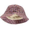 Aiko Hat, Red Tartan Check - Hats - 3