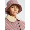 Aiko Hat, Red Tartan Check - Hats - 2