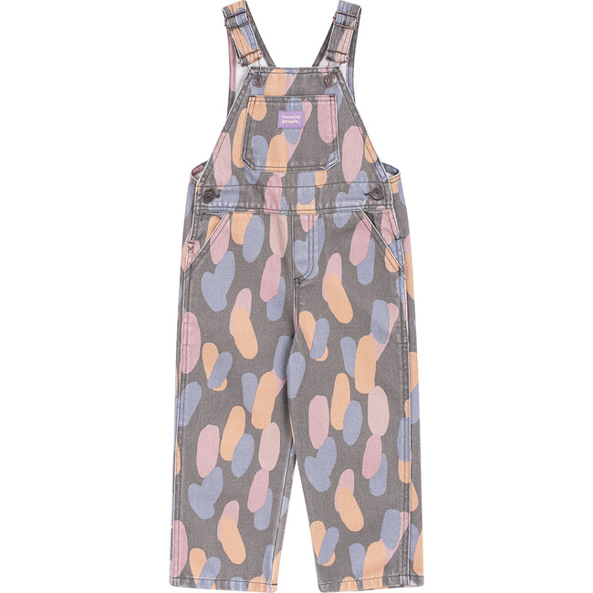 Zagazoo Print Overalls, Multicolours - Overalls - 1
