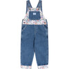 Matilda Floral Print Overalls, Denim - Overalls - 1 - thumbnail