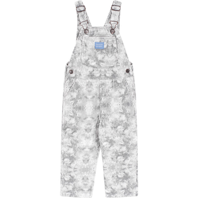 A Ghost In The House Corduroy Overalls, Grey