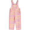 Madeline Print Overalls, Pink - Overalls - 1 - thumbnail