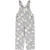 How To Chatch A Star Print Overalls, Grey - Overalls - 1 - thumbnail