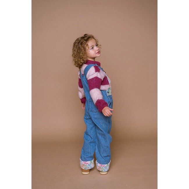 Matilda Floral Print Overalls, Denim - Overalls - 4