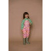 Madeline Print Overalls, Pink - Overalls - 2