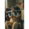 The Heart And The Bottle Floral Print Corduroy Overalls, Yellow - Overalls - 4