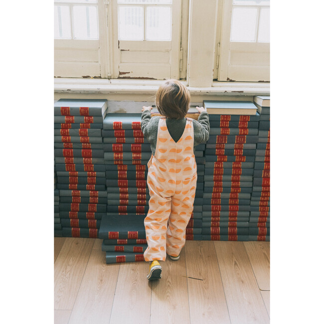 Wonder Print Overalls, Orange - Overalls - 4