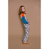 The Alphebet Print Overalls, Black And White - Overalls - 4