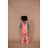 Cuquedo Floral Print Overalls, Yellow And Red - Overalls - 4