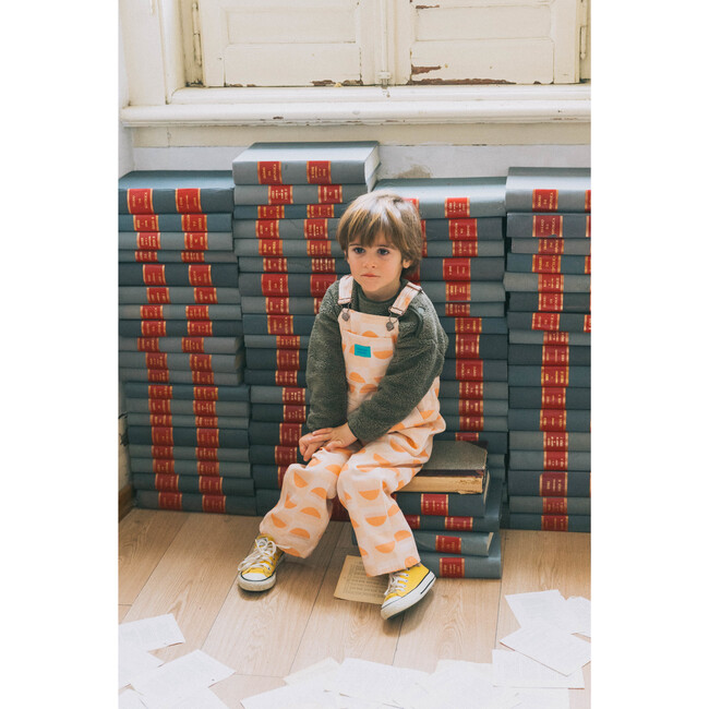 Wonder Print Overalls, Orange - Overalls - 6