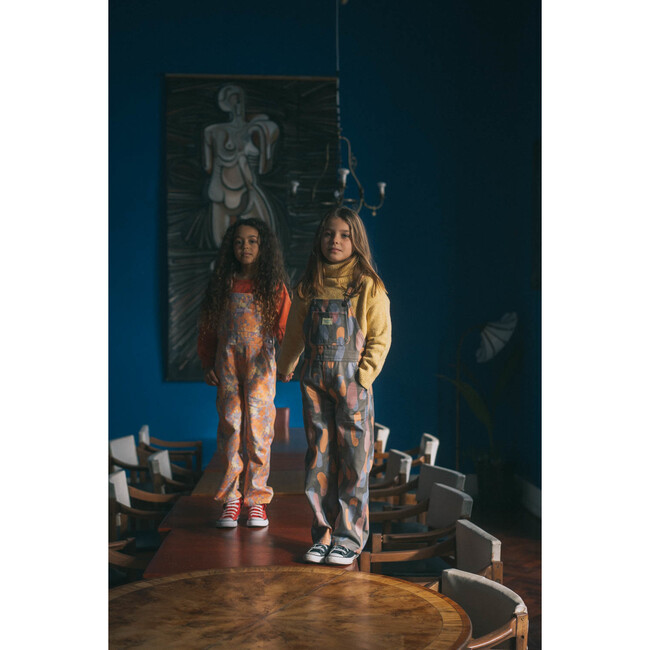 Zagazoo Print Overalls, Multicolours - Overalls - 8