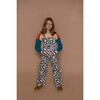 The Alphebet Print Overalls, Black And White - Overalls - 6