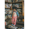 Cuquedo Floral Print Overalls, Yellow And Red - Overalls - 7
