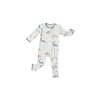 Dino Romper, Green - Rompers - 1 - thumbnail