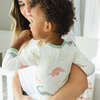 Dino Romper, Green - Rompers - 3