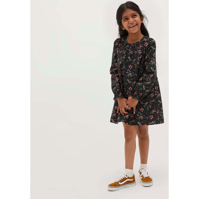 Kids Eloise Dress, Multi Berry Taffeta - Dresses - 2