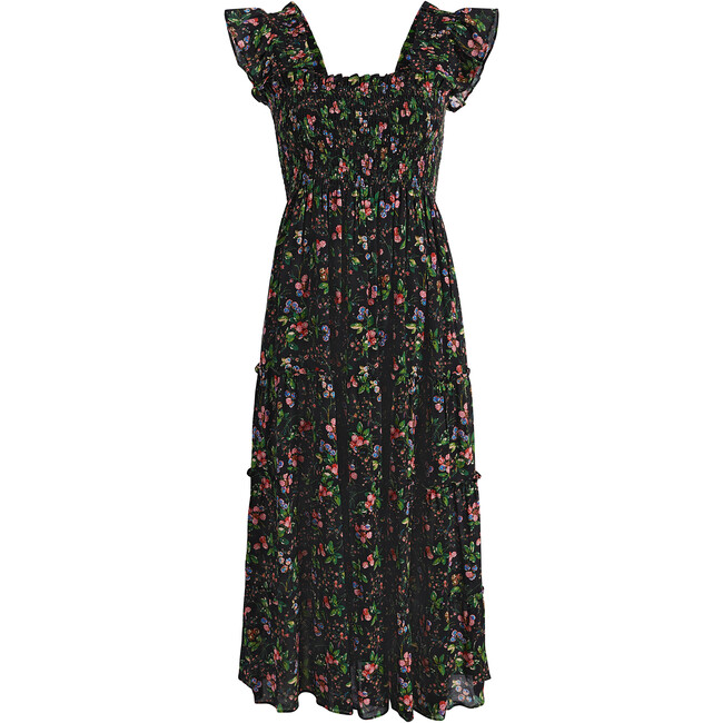 Women's Ellie Nap Dress, Multi Berry Crinkle Chiffon - Dresses - 1