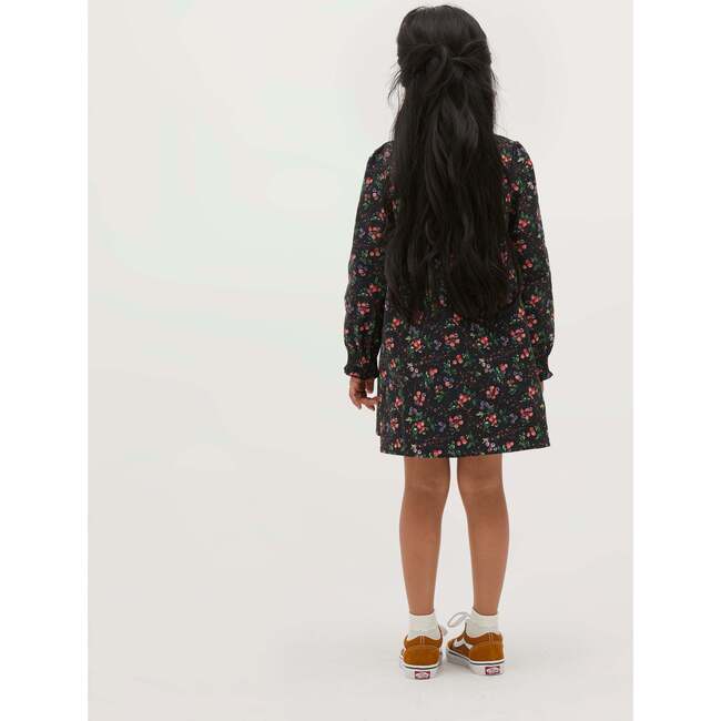 Kids Eloise Dress, Multi Berry Taffeta - Dresses - 4