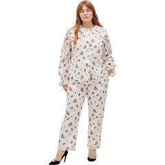 The Eleni Pajama Set - Birch Vine Stripe – Hill House Home