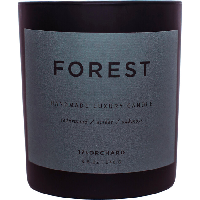 Forest Candle - Cedarwood, Amber, Oakmoss - Candles - 1
