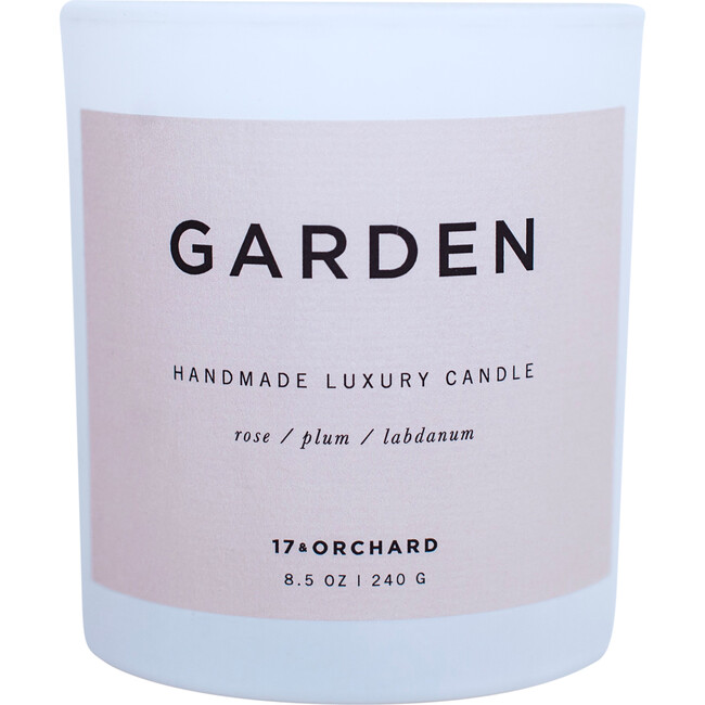 Garden Candle - Rose, Plum, Labdanum