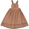 Rosel Apron, Dusty Coral - Dresses - 1 - thumbnail