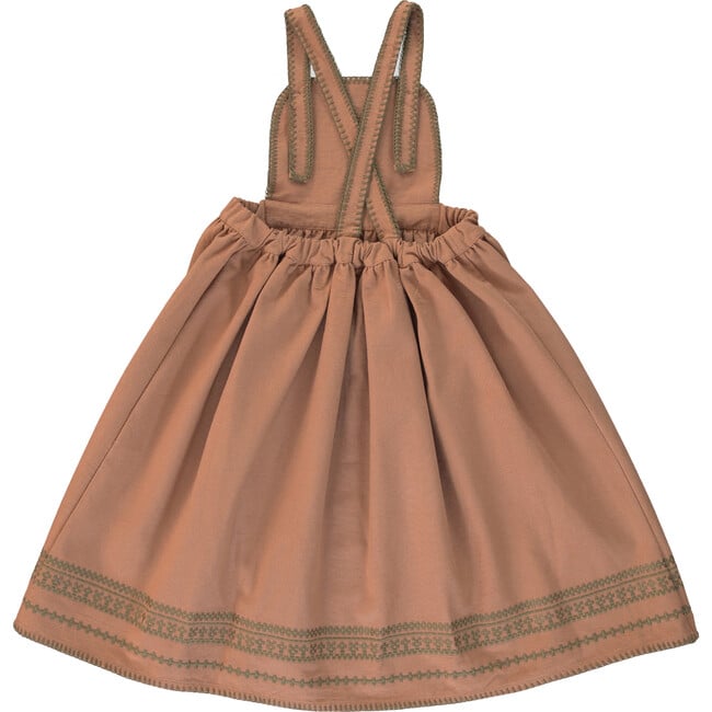 Rosel Apron, Dusty Coral - Dresses - 3