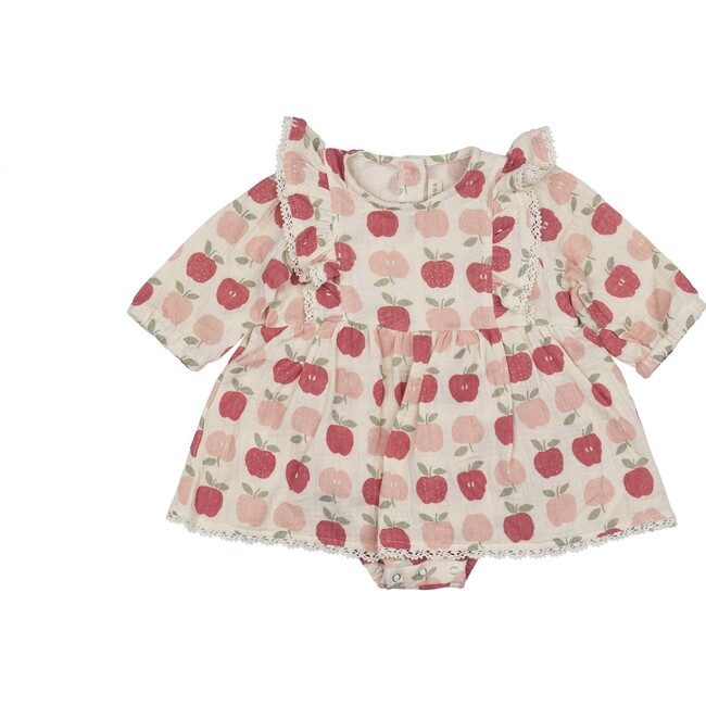 Juniper Romper Dress, Apples