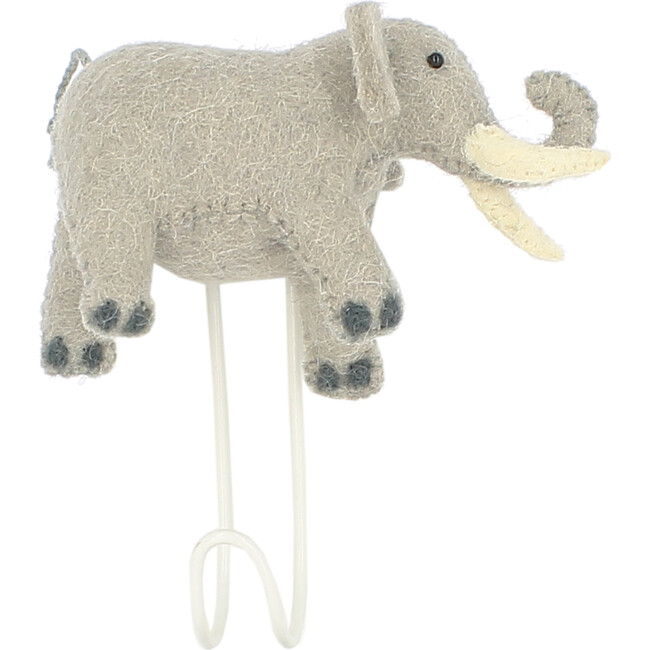 Profile Animal Elephant Hook, Grey