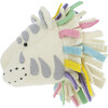 Medium Safari Tiger Head Felt Wall Decoration, Pastel - Animal Heads - 3
