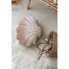 Velvet Shell Pillow, Beige Pearl - Decorative Pillows - 2