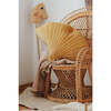 Velvet Ginkgo Pillow, Honey - Decorative Pillows - 3