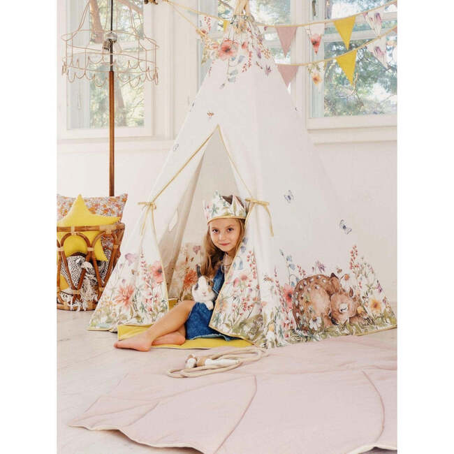 Play Tent And Mat Set, Wildflowers - Play Tents - 4