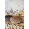 Velvet Shell Pillow, Beige Pearl - Decorative Pillows - 4