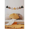 Velvet Ginkgo Pillow, Honey - Decorative Pillows - 4