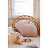 Velvet Ginkgo Pillow, Powder Pink - Decorative Pillows - 5