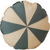 Round Patchwork Pillow, Blue Circus - Decorative Pillows - 1 - thumbnail