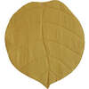 Linen Leaf Play Mat, Honey - Playmats - 1 - thumbnail