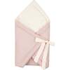 Linen Shell Baby Horn, Powder Pink - Swaddles - 1 - thumbnail