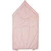 Linen Shell Baby Horn, Powder Pink - Swaddles - 2