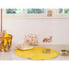 Linen Leaf Play Mat, Honey - Playmats - 3