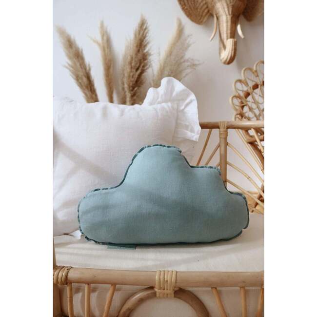 Linen Cloud Pillow, Eye Of The Sea - Decorative Pillows - 2