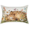 Doe Print Pillow, Multicolors - Decorative Pillows - 1 - thumbnail