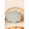 Large Velvet Shell Pillow, Powder Mint - Decorative Pillows - 2