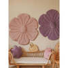 Linen Flower Play Mat, Powder Rose - Playmats - 3