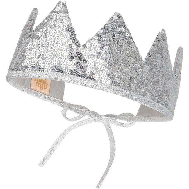 Fairy-Tale Sequins Crown, Silver