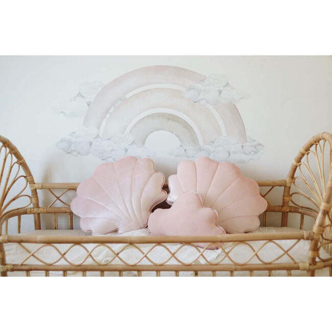 Linen Cloud Pillow, Light Pink - Decorative Pillows - 4