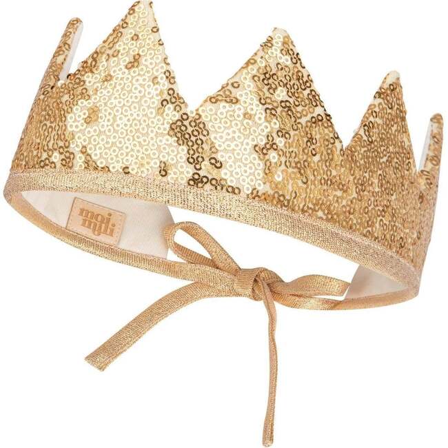 Fairy-Tale Sequins Crown, Gold